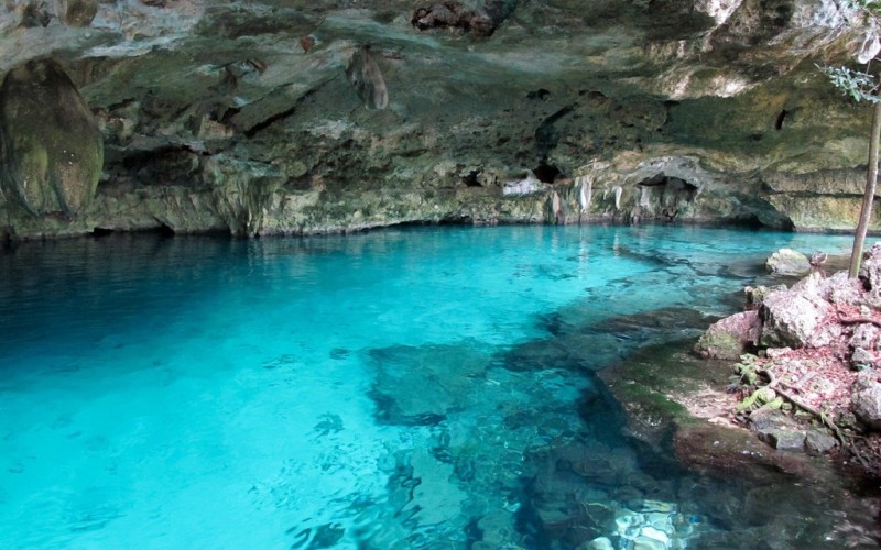 Пещеры в Тулум (Мексика)