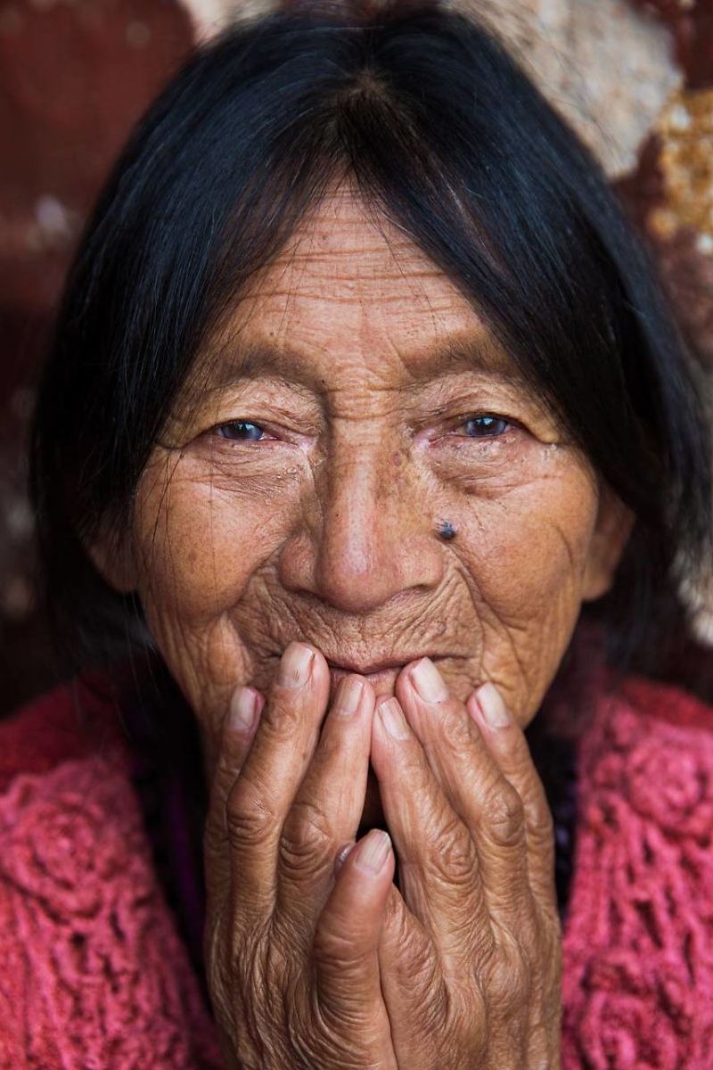  женская красота в Чичикастенанго, Гватемала
