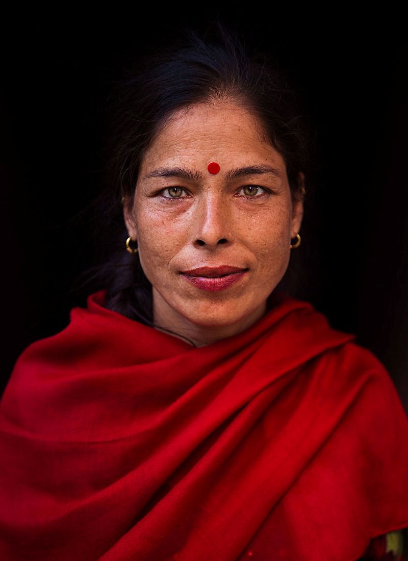  женская красота в Катманду