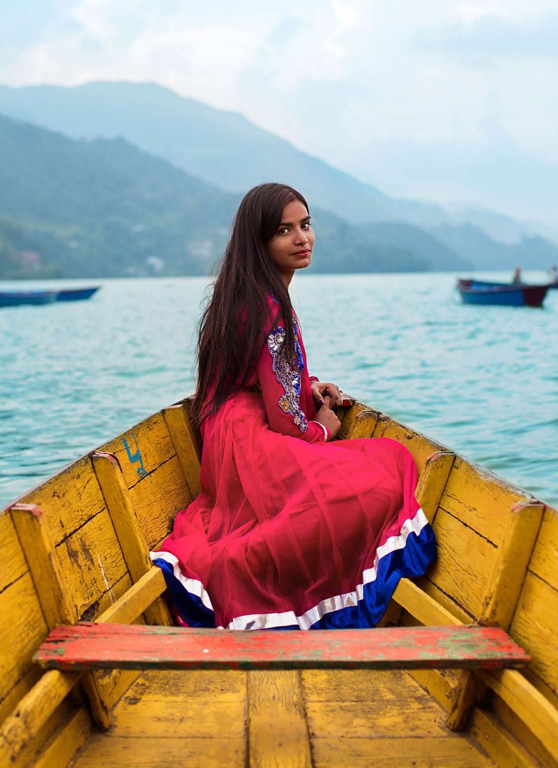  женская красота в Непале