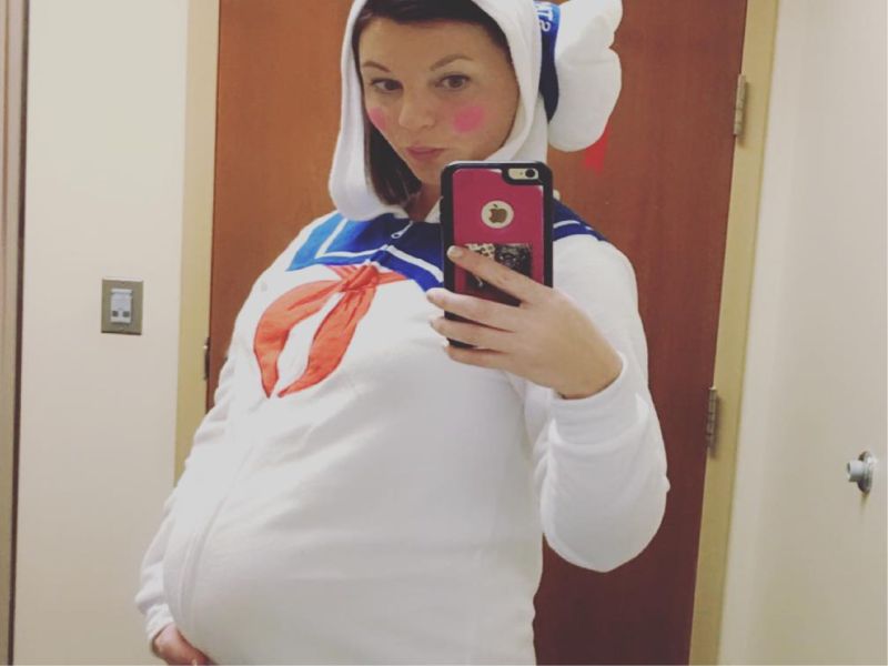 костюм на Хеллоуин для беременных