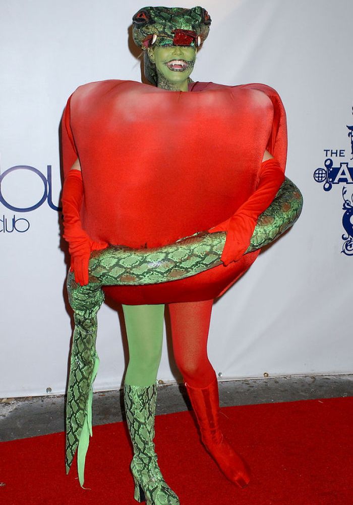 Костюм супермодели Хайди (Heidi Klum) на Хеллоуин - Запретный плод